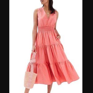 NWT Maeve Tiered Maxi Dress